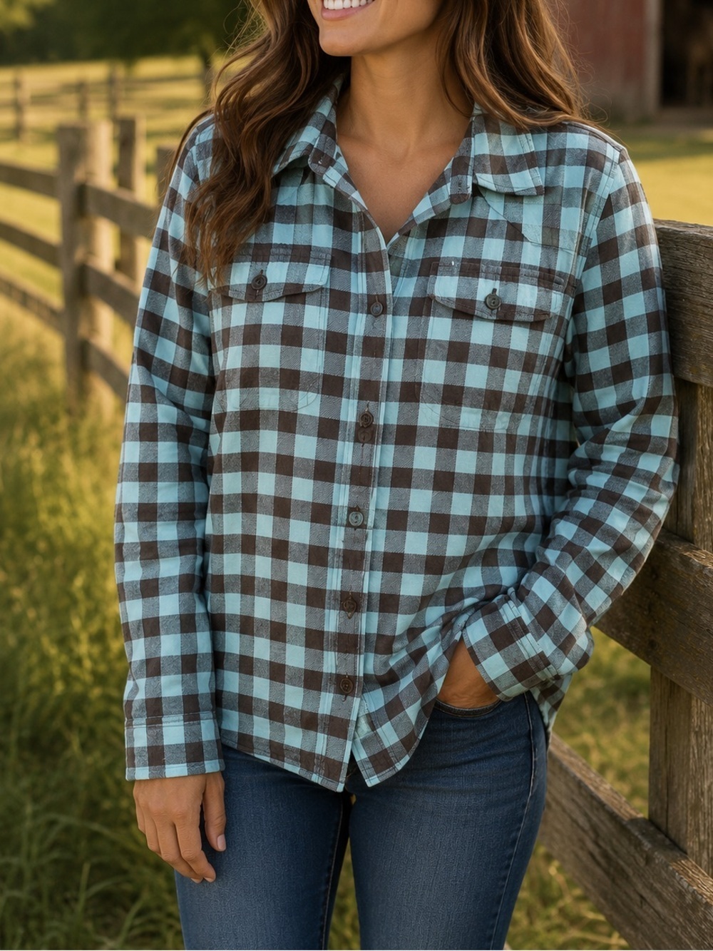 Carhartt Plaid Flannel Shirt Size Small Button Up Top